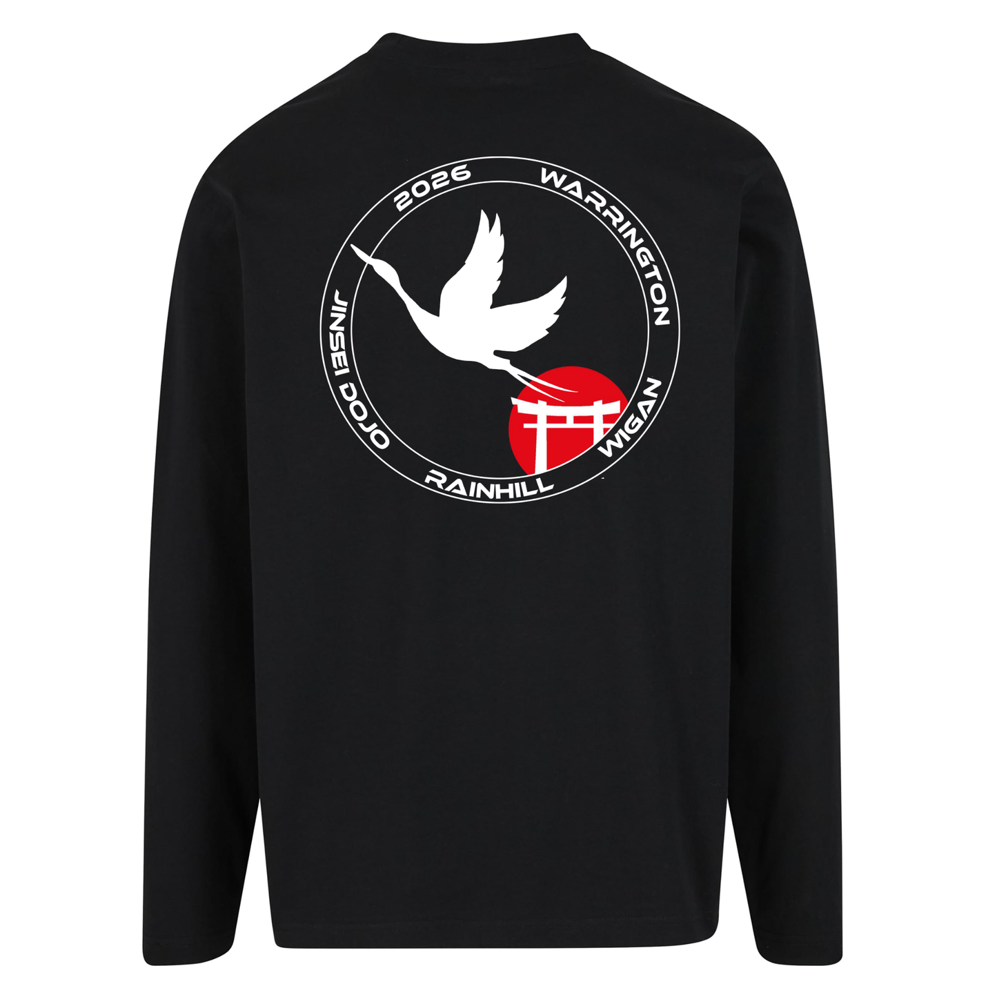 Jinsei Dojo - LIMITED EDITION 2026 - 'Be Brave' Long Sleeve Cotton T Shirt (All Sizes)