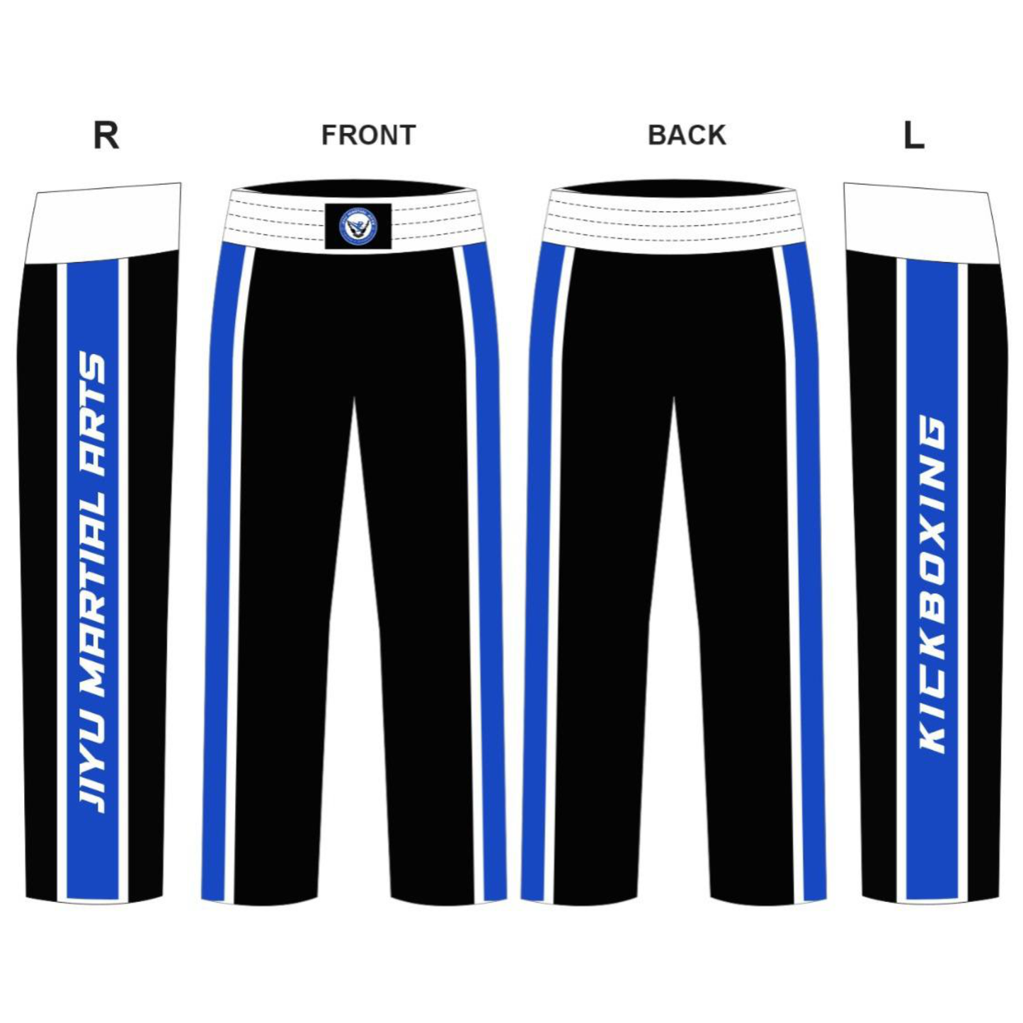 Jiyu Martial Arts - Kickboxing Trouser - PRE ORDER by 14th December (Delivery post Xmas)