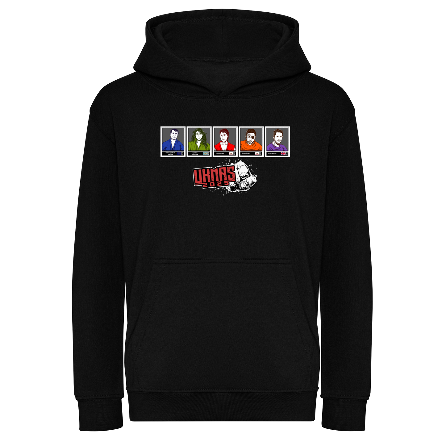 UKMAS 2025 Event Hoody - Panini Style Design (All sizes)