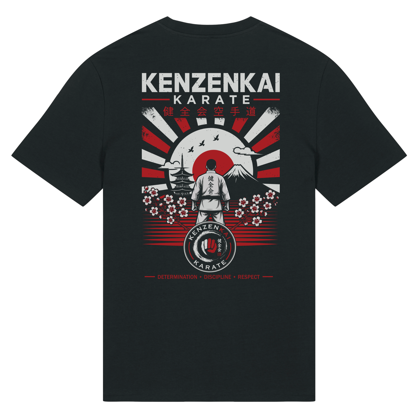 Kenzenkai Karate - Junior Cotton Tee - Male Design