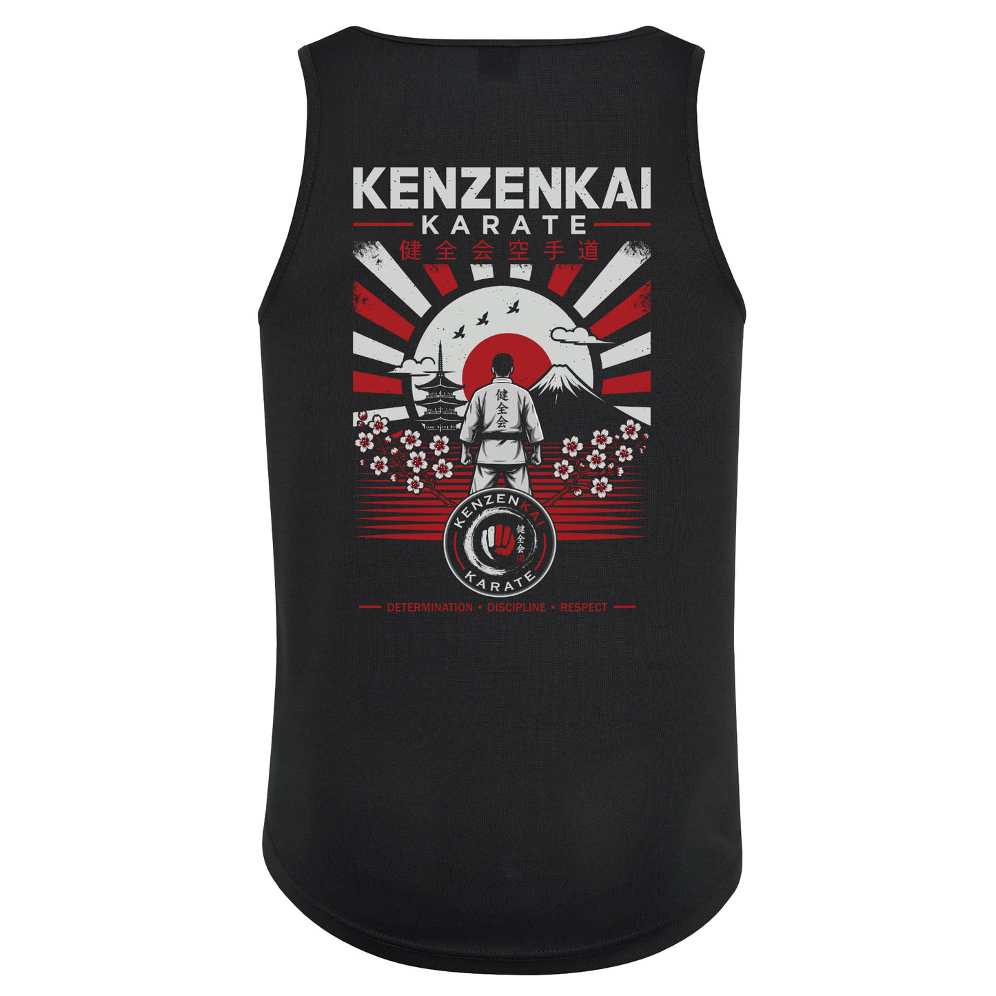 Kenzenkai Karate - Unisex Sports Poly Tech Vest (All Sizes)