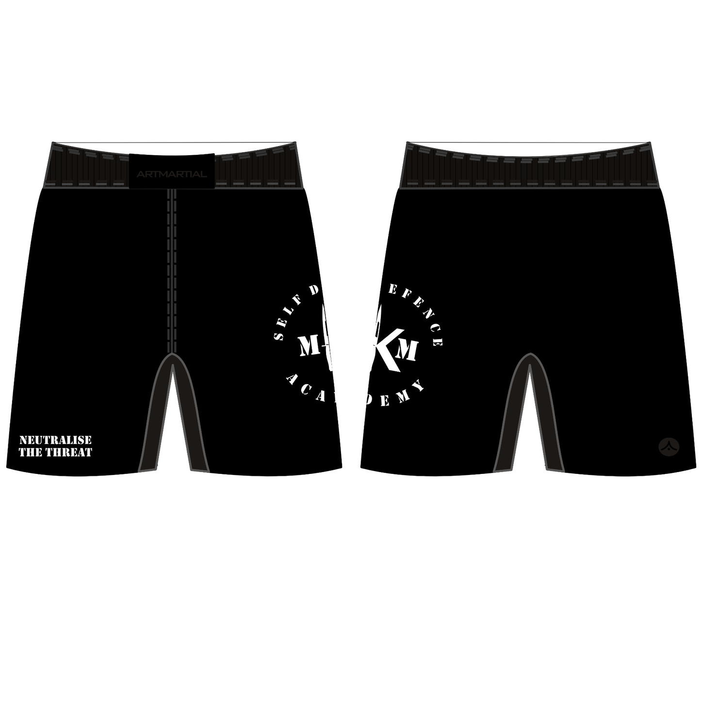 MKM Self Defence Academy - Combat Training Shorts (All Sizes)