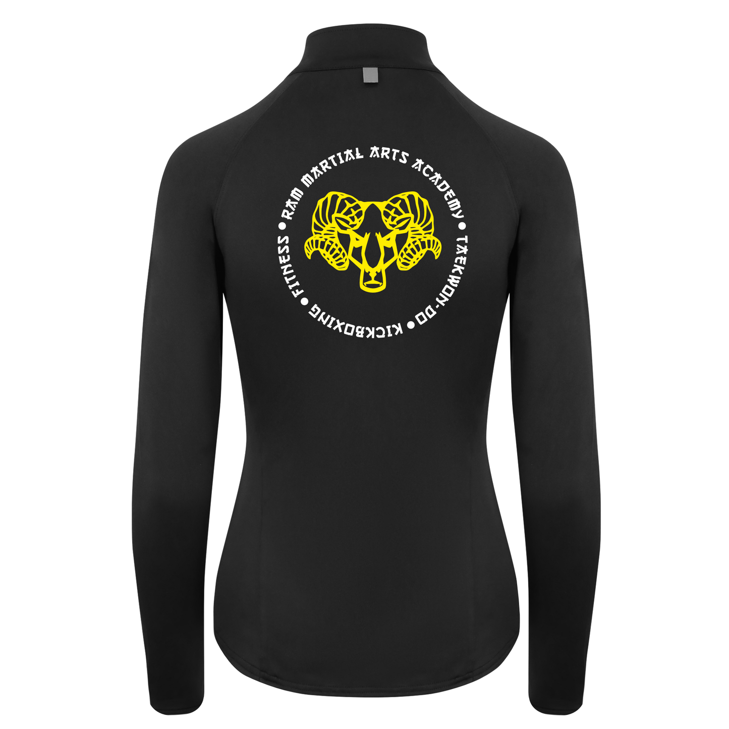 RAM Martial Arts & Fitness- Female Cut 1/4 Zip Active Top