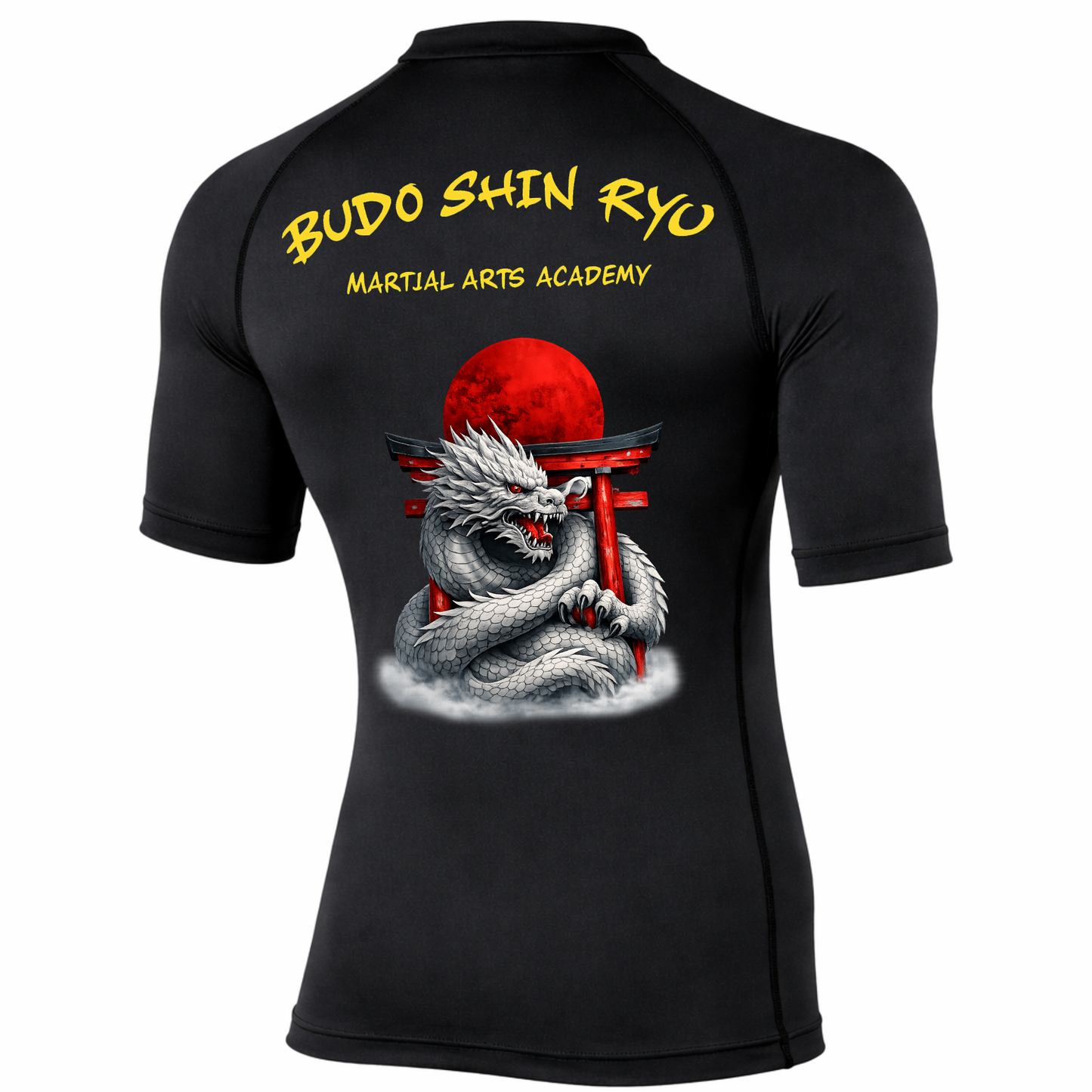 Budo Shin Ryu - Short Sleeved Rashguard (All Sizes & Designs)