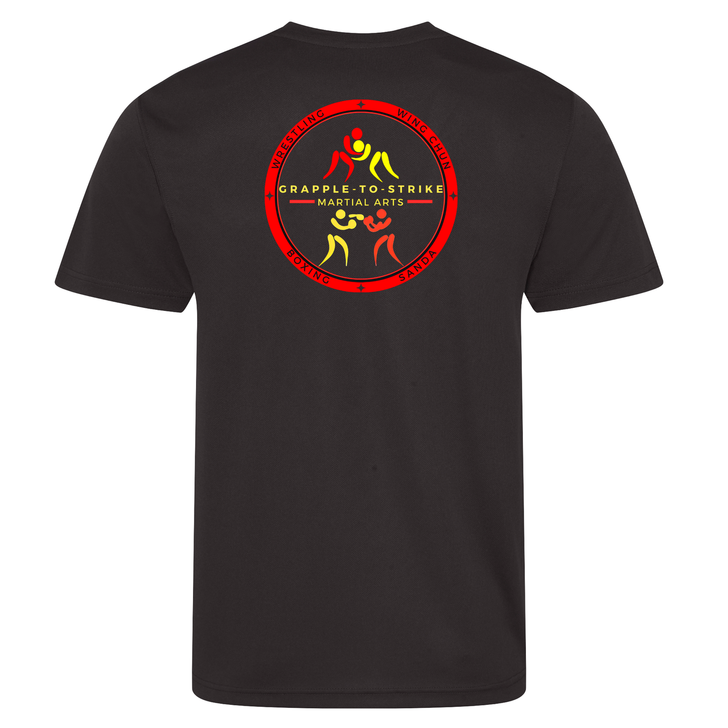 Grapple-To-Strike Martial Arts- Adult Sports Poly Tee (All Grades)
