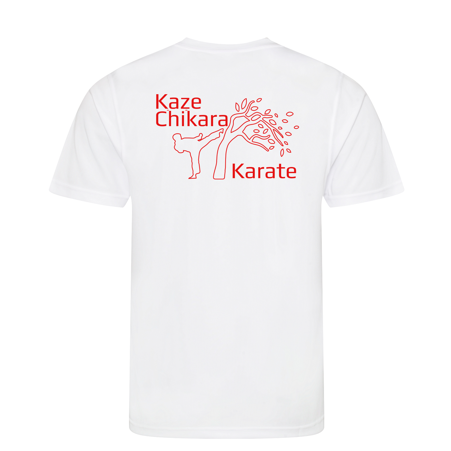 Kaze Chikara Karate - Sports Poly Tee (All Sizes & Colours)