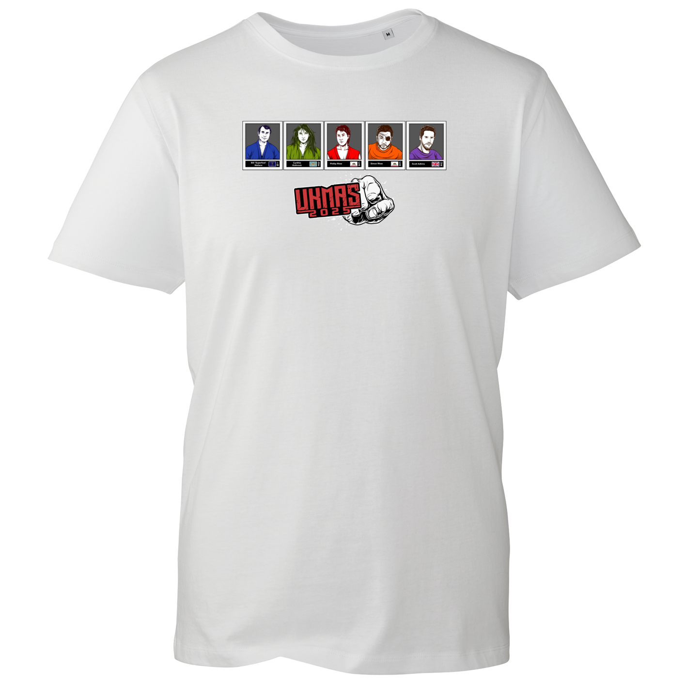 UKMAS 2025 Event Tee - Panini Style Design- Signature! (All sizes)