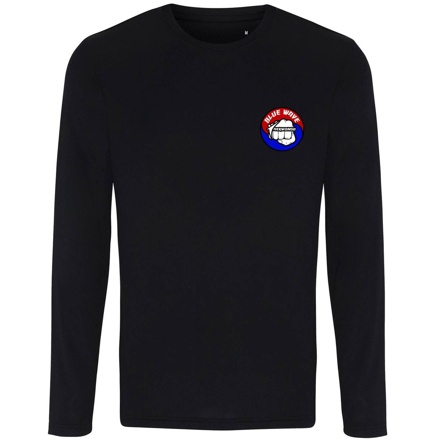 Bluewave Taekwondo - Long Sleeve Sports Poly Tee (All Colours-Adult Only)