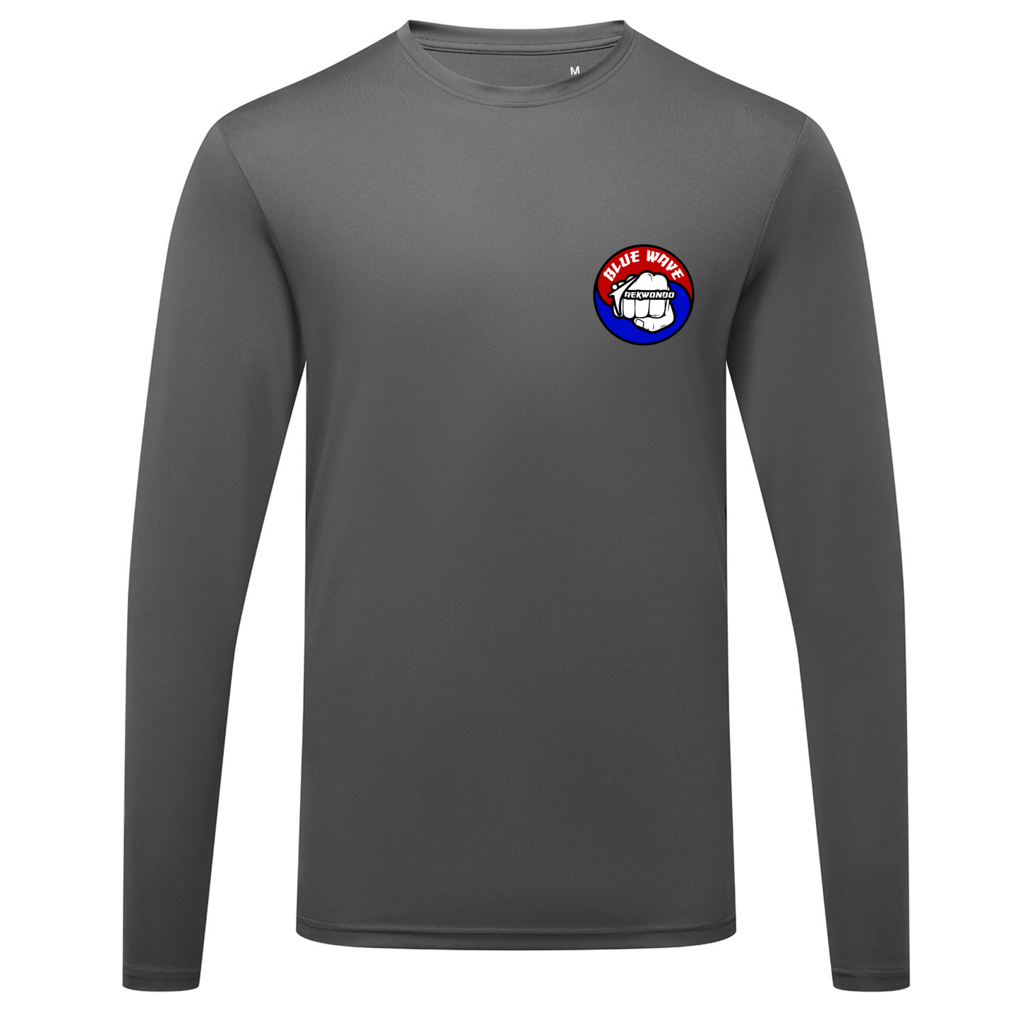 Bluewave Taekwondo - Long Sleeve Sports Poly Tee (All Colours-Adult Only)