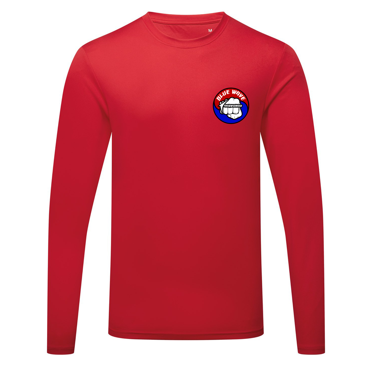 Bluewave Taekwondo - Long Sleeve Sports Poly Tee (All Colours-Adult Only)