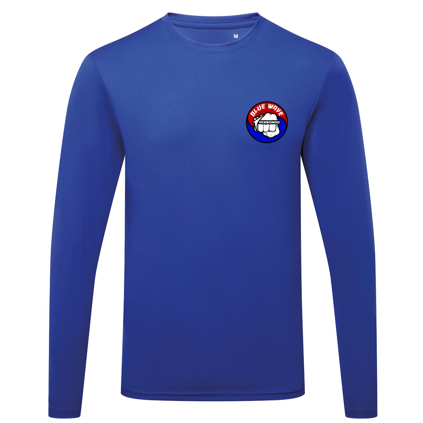 Bluewave Taekwondo - Long Sleeve Sports Poly Tee (All Colours-Adult Only)