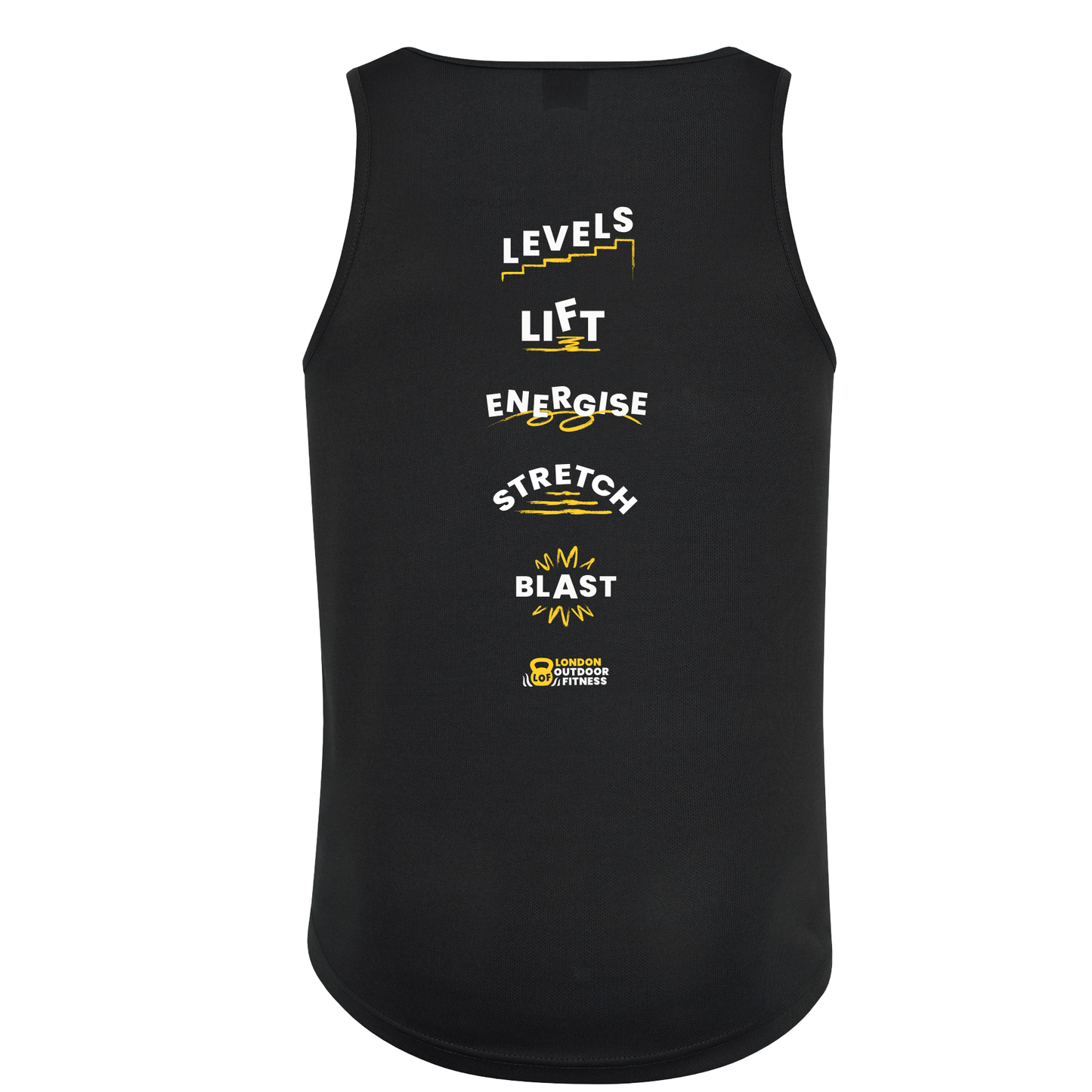 London Outdoor Fitness - Sports Poly Tech Vest 'Squiggle' (Unisex)