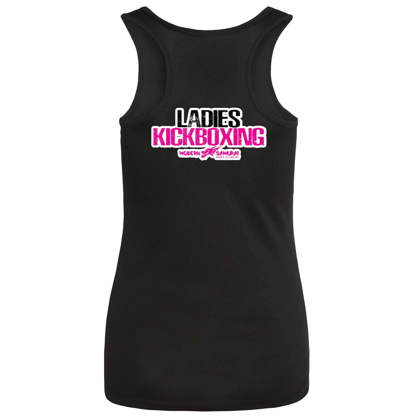 Modern Samurai Martial Arts: Ladies Kickboxing - Female Cut Sports Poly Tech Vest (All Colours)