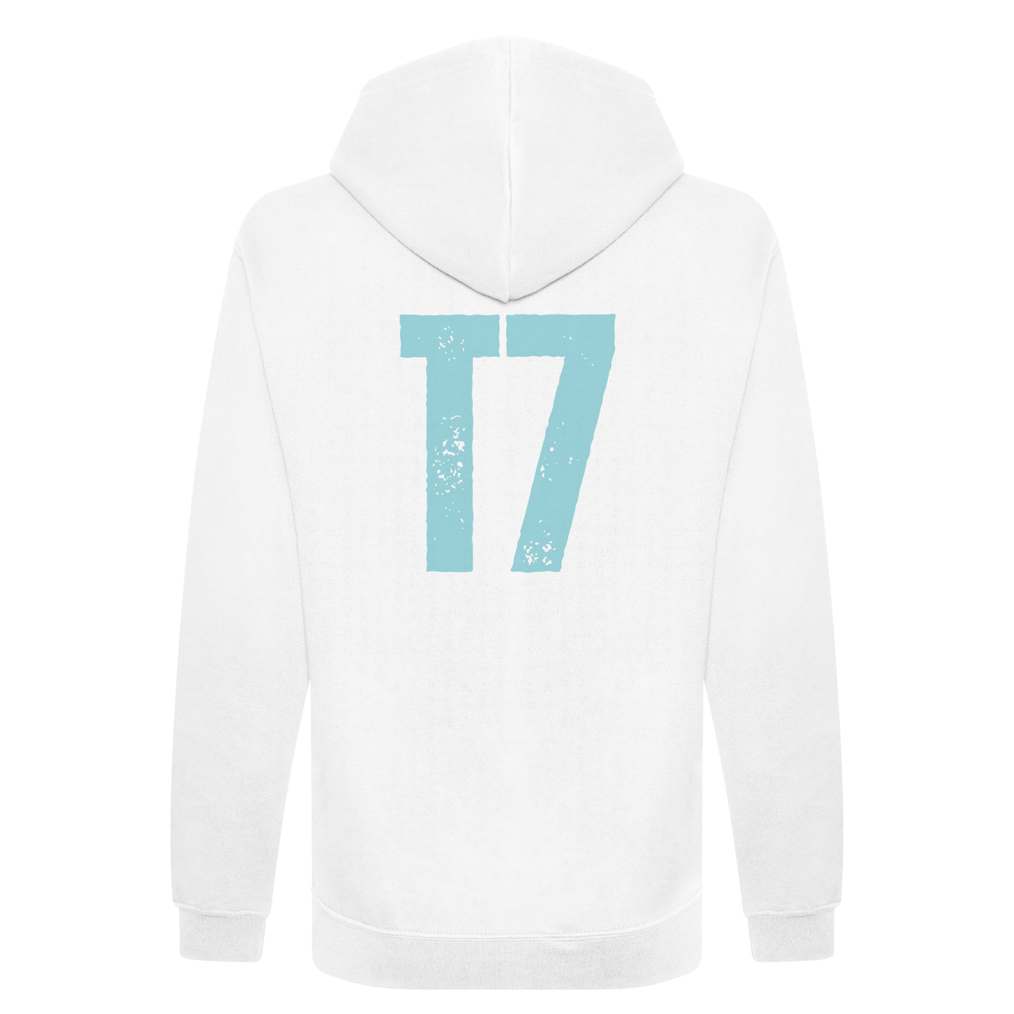 T7 Skatewear - Premium Organic Cotton White Pullover Hoodie (All Sizes)