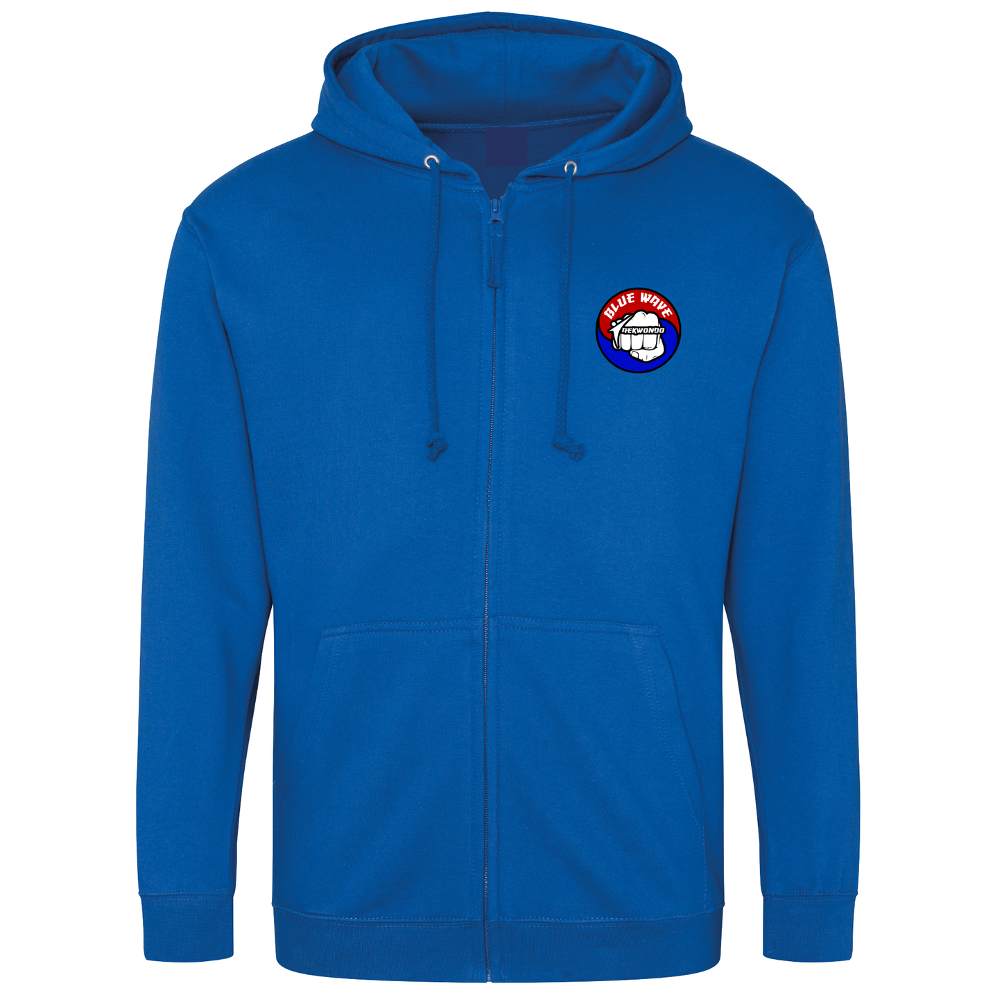 Blue Wave Taekwondo - Adult Full Zip Hoodie (All Colours)