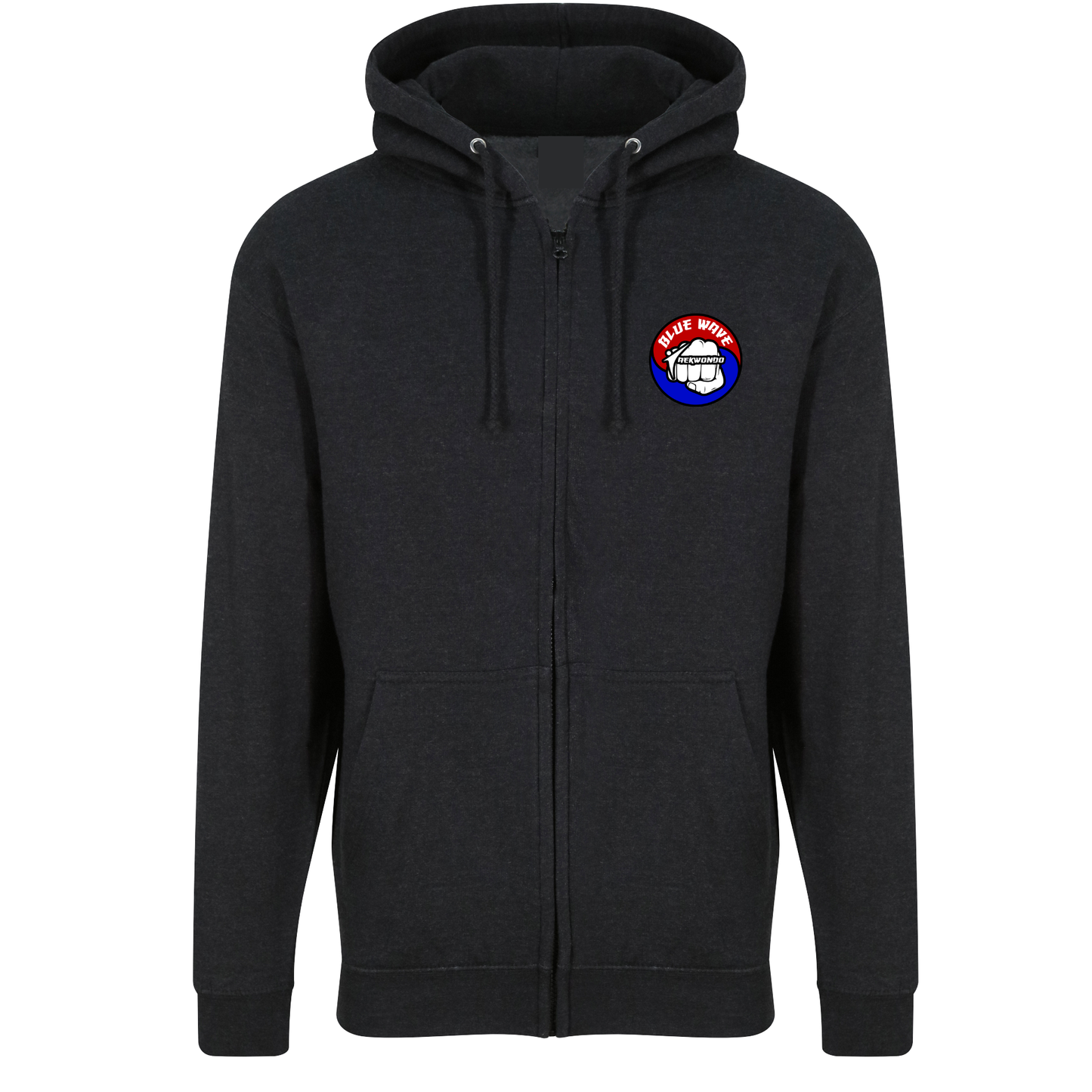 Blue Wave Taekwondo - Adult Full Zip Hoodie (All Colours)