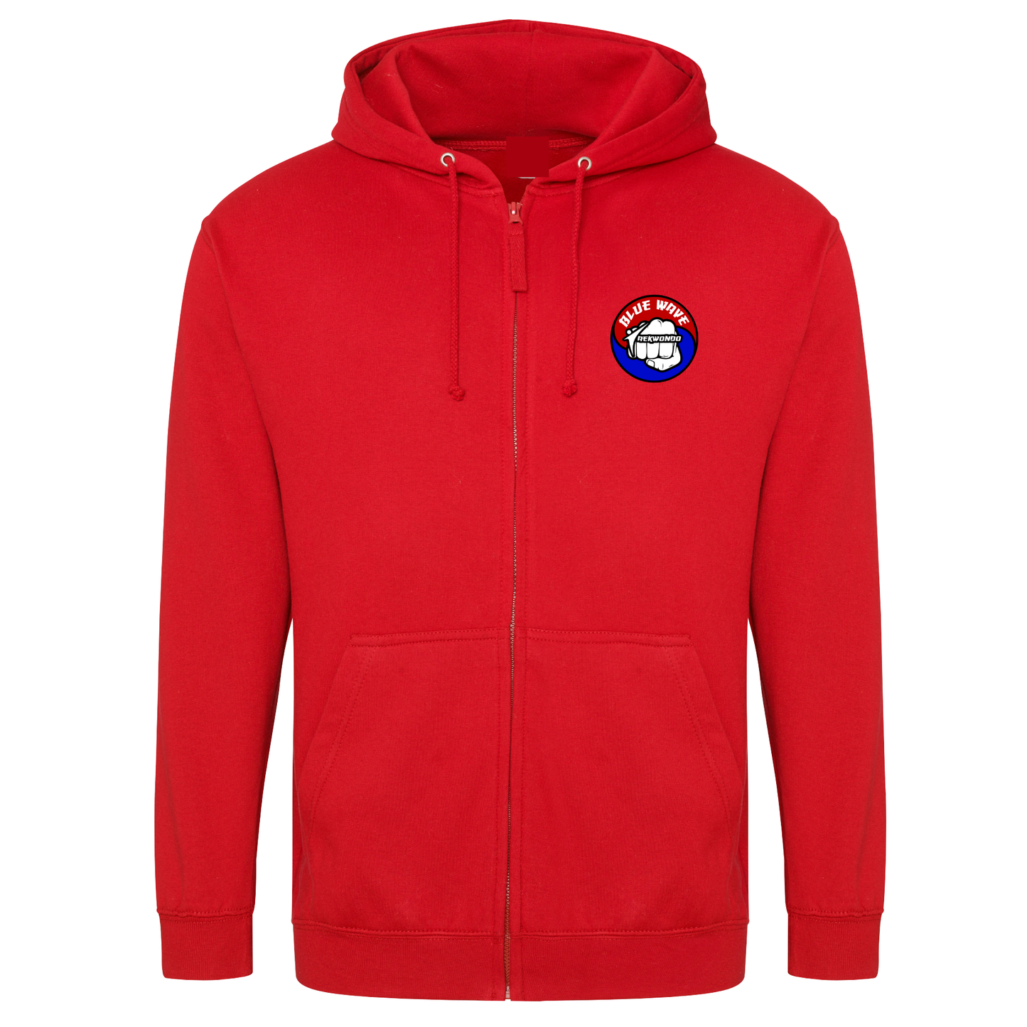 Blue Wave Taekwondo - Adult Full Zip Hoodie (All Colours)