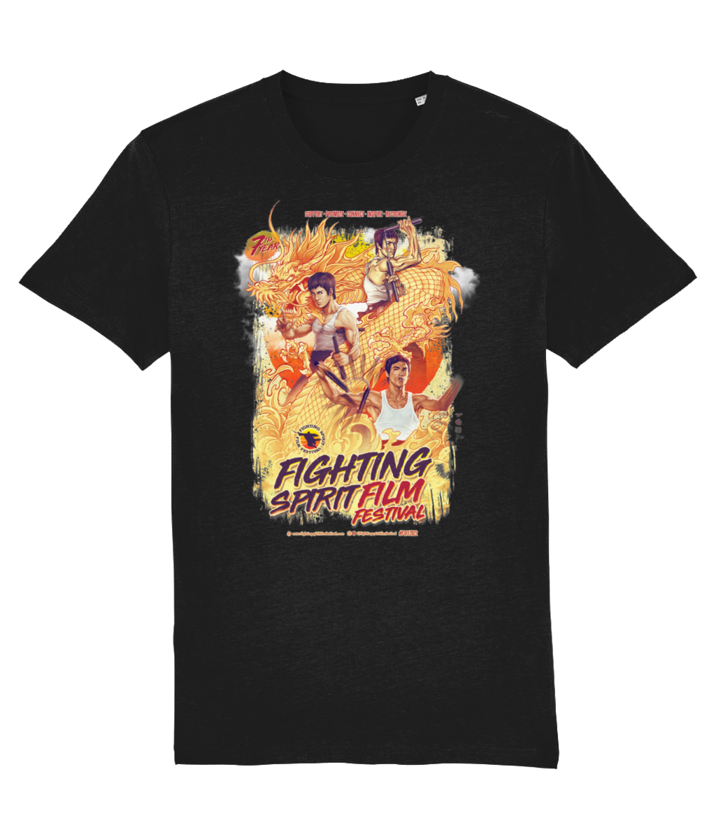 FIGHTING SPIRIT FILM FESTIVAL ADULT T SHIRT