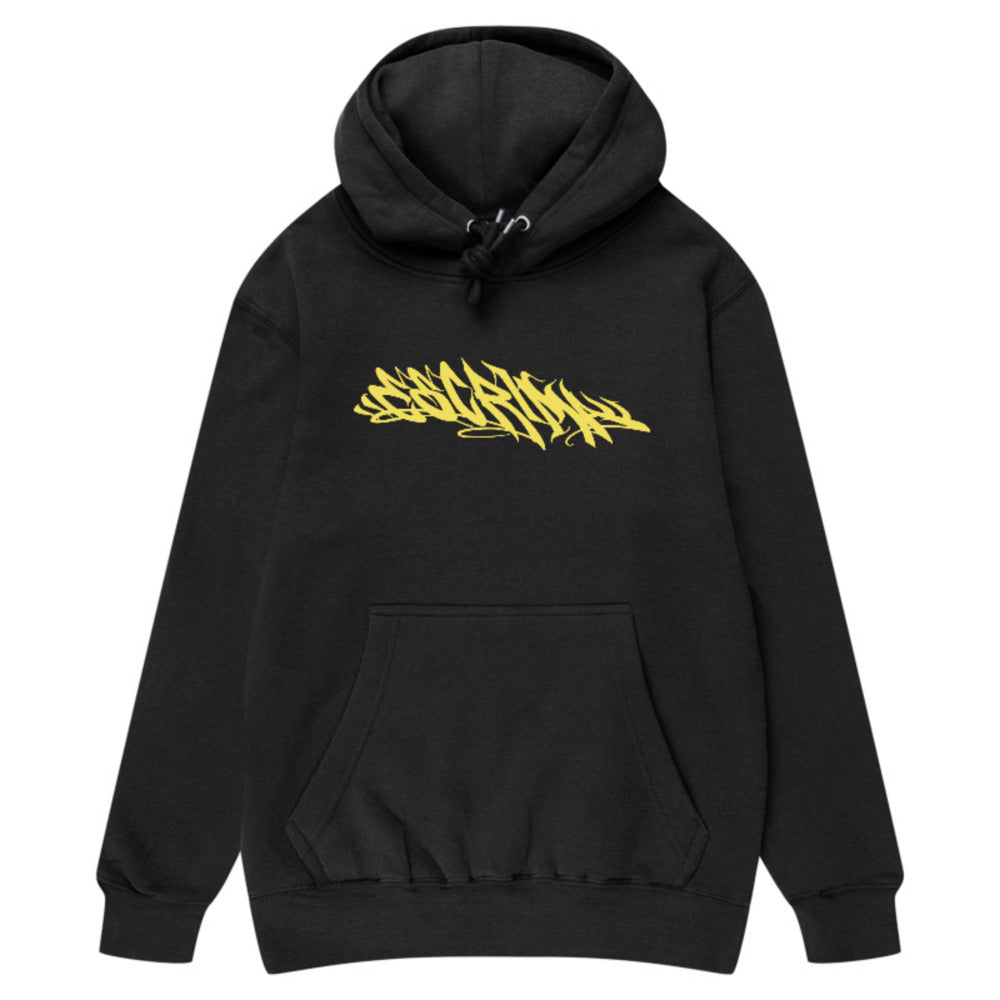 Escrima Tag with Star 'Yellow' - Adult Hoody