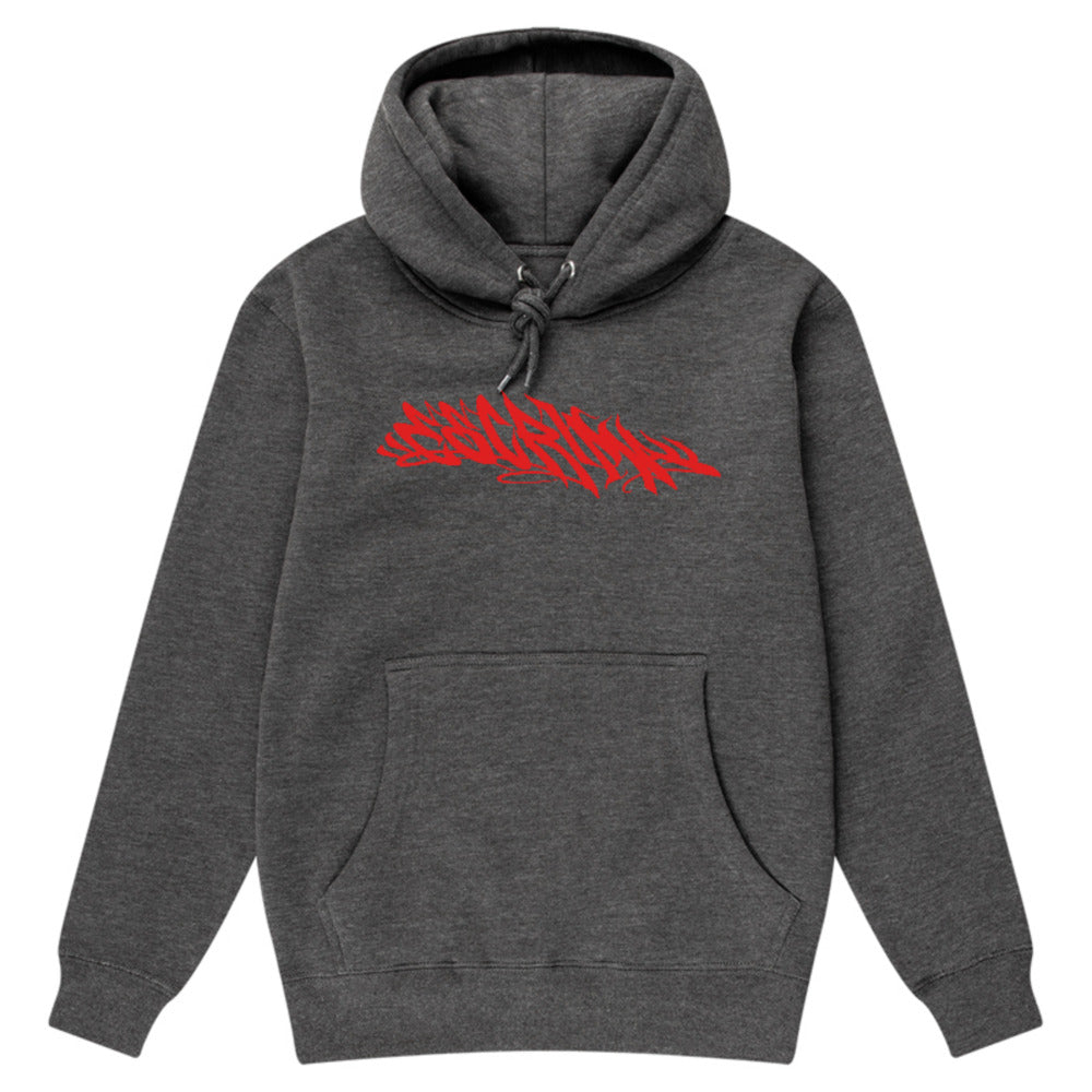 Escrima Tag with Star 'Red' - Adult Hoody