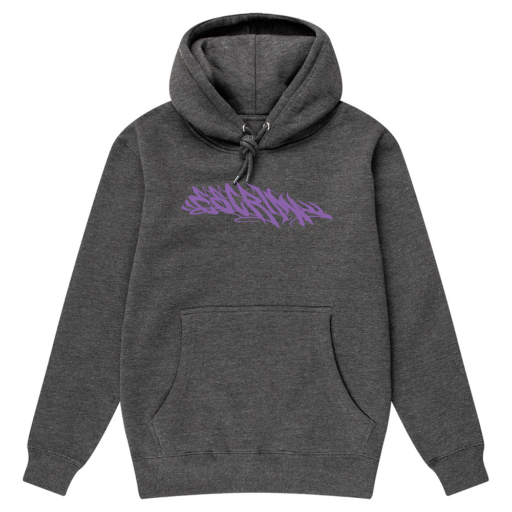 Escrima Tag with Star 'Purple' - Adult Hoody