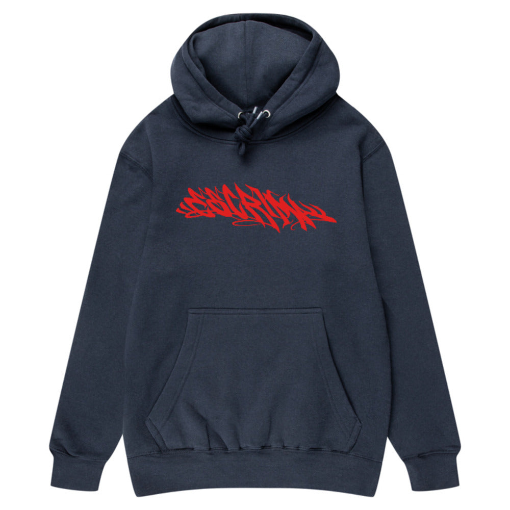 Escrima Tag with Star 'Red' - Adult Hoody