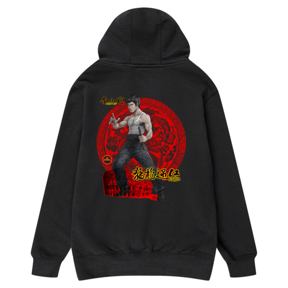 BRUCE LEE 'WAY OF THE DRAGON' - ADULT HOODY