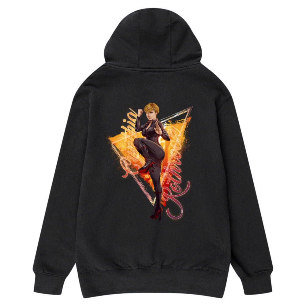 Cynthia Rothrock - Adult Hoody (back print)