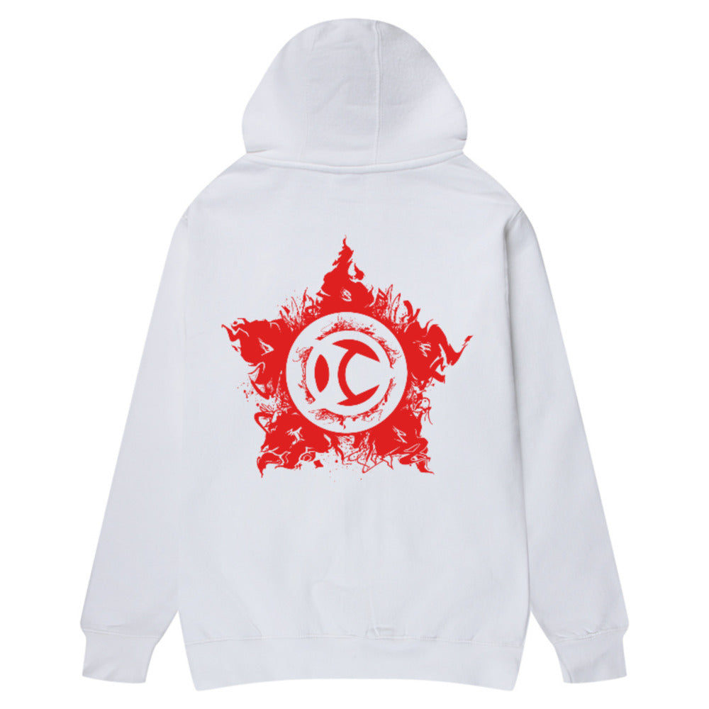 Escrima Tag with Star 'Red' - Adult Hoody