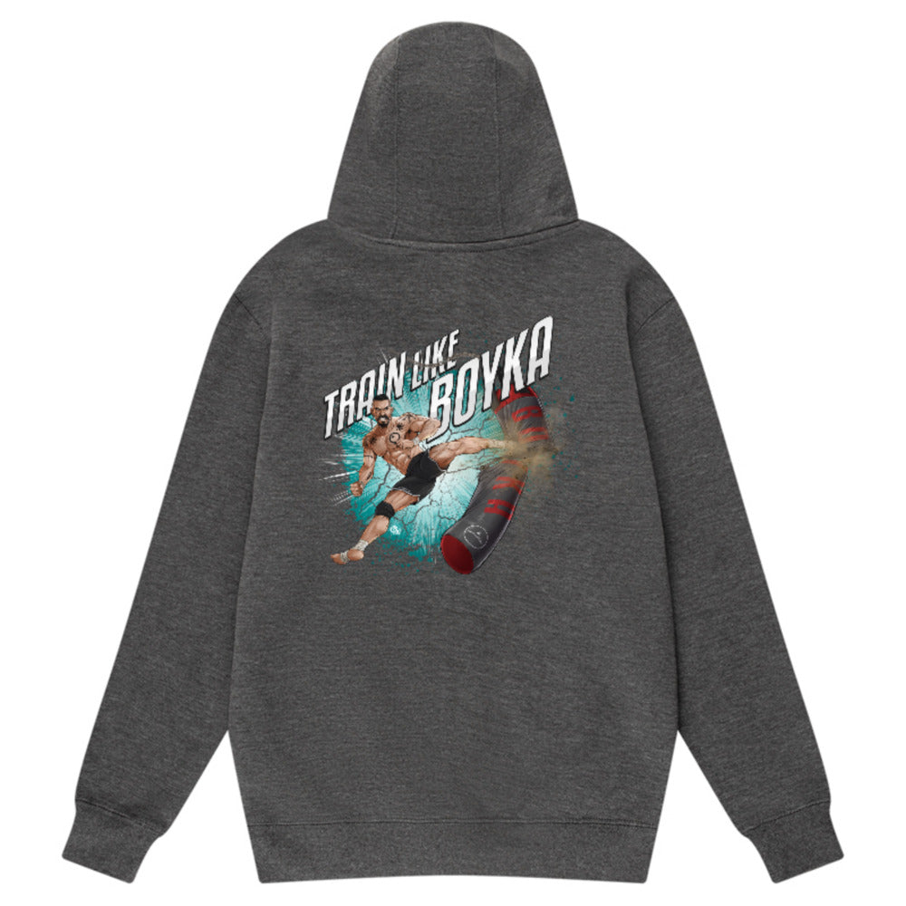 TRAIN LIKE BOYKA - ADULT hoody (back print)