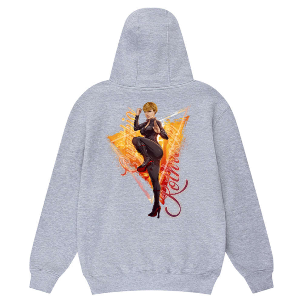 Cynthia Rothrock - Adult Hoody (back print)