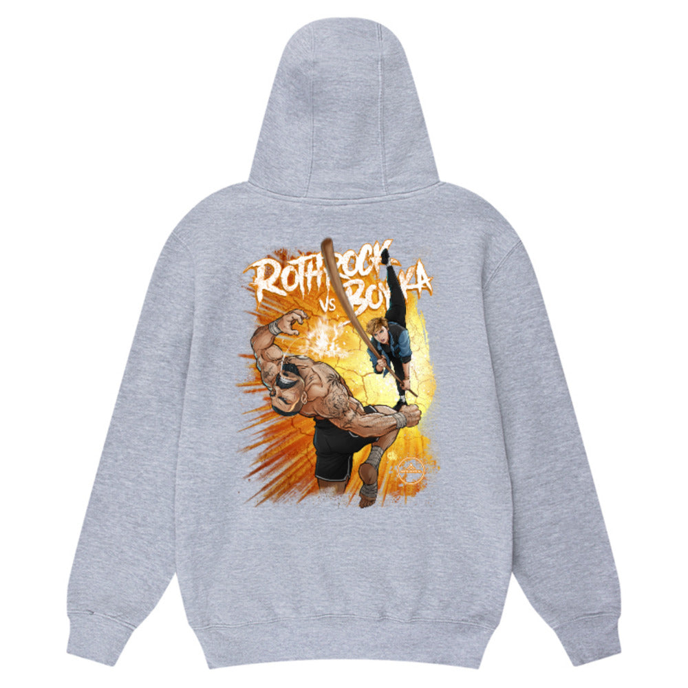 ROTHROCK VS BOYKA - ADULT HOODY (back print)