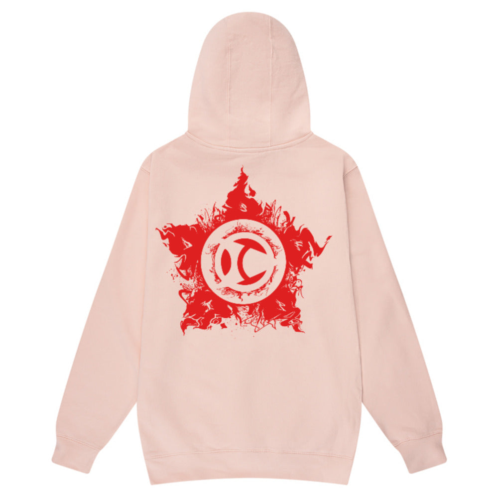 Escrima Tag with Star 'Red' - Adult Hoody