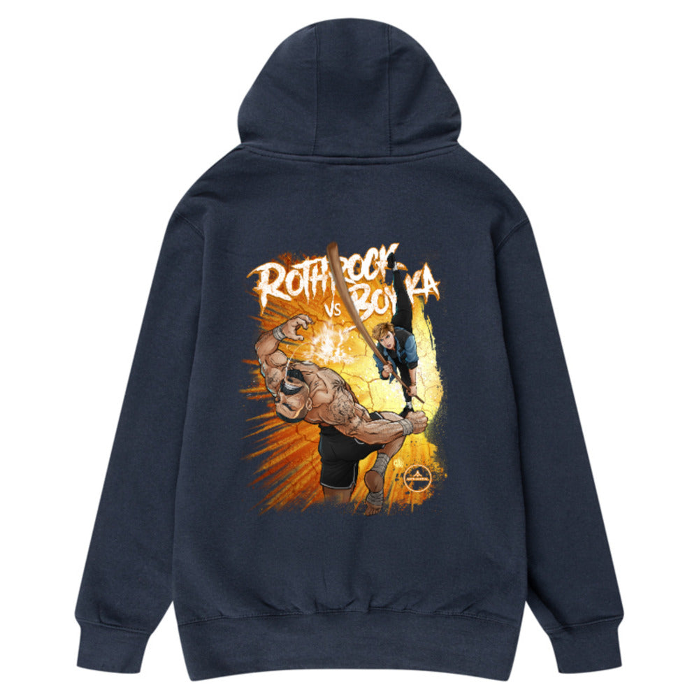 ROTHROCK VS BOYKA - ADULT HOODY (back print)