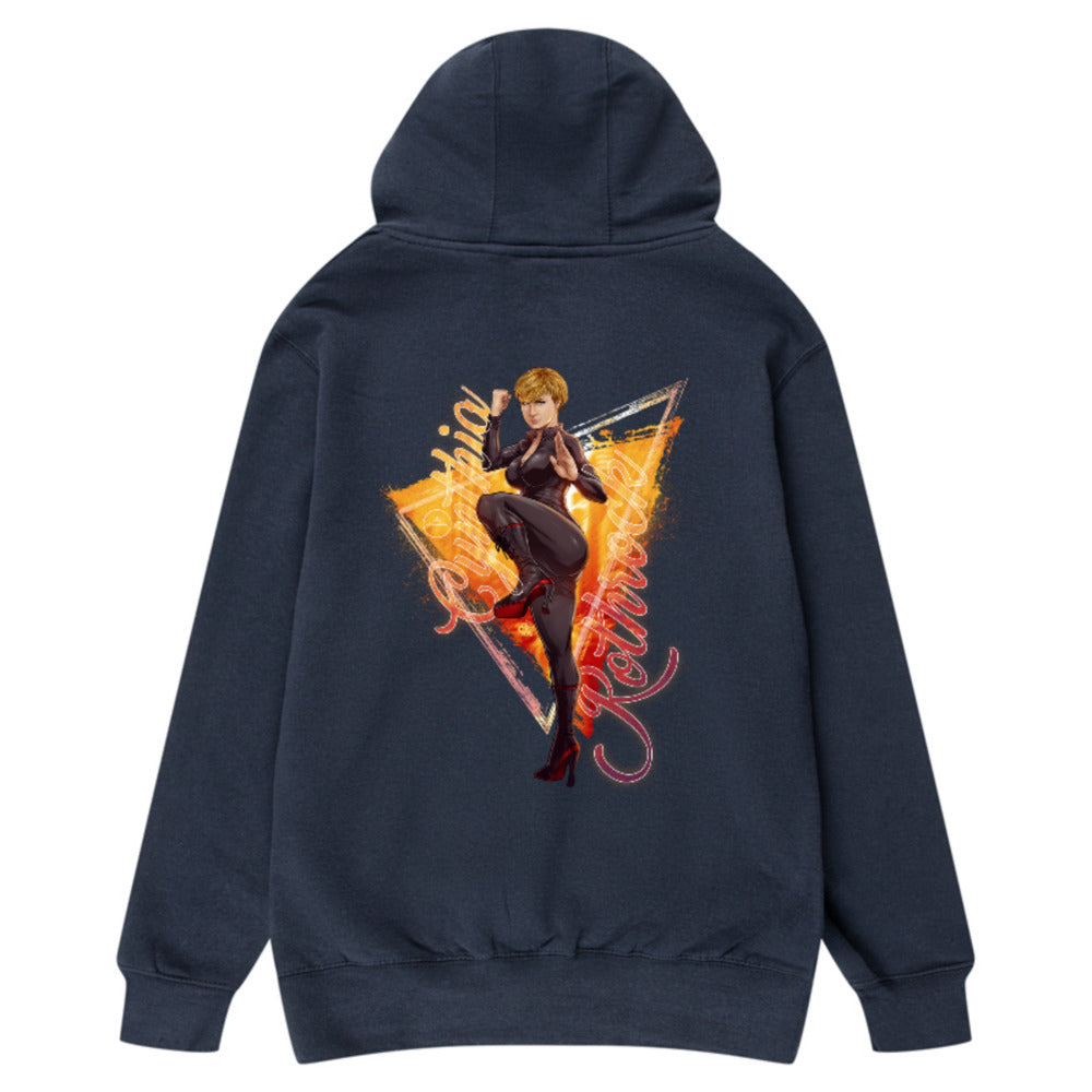 Cynthia Rothrock - Adult Hoody (back print)