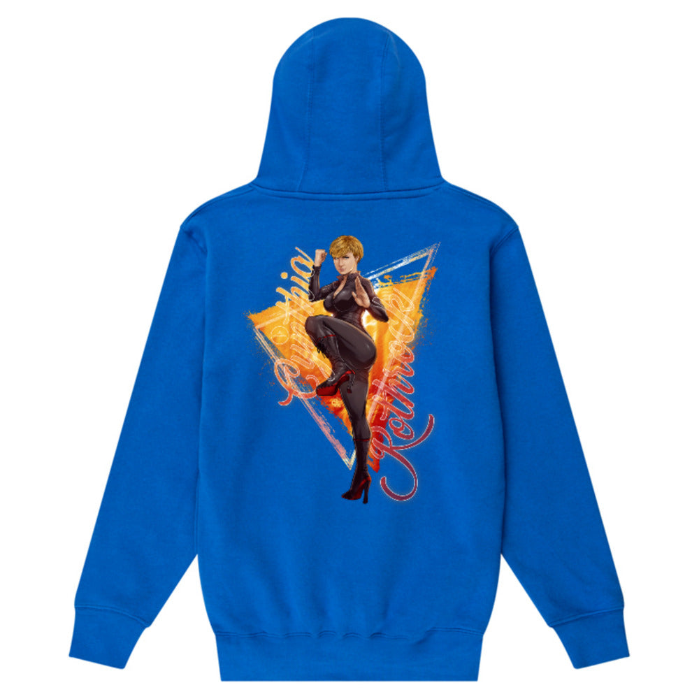 Cynthia Rothrock - Adult Hoody (back print)