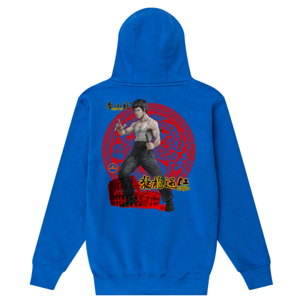 BRUCE LEE 'WAY OF THE DRAGON' - ADULT HOODY