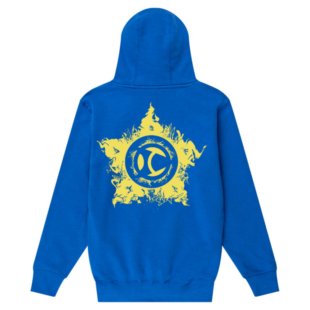 Escrima Tag with Star 'Yellow' - Adult Hoody