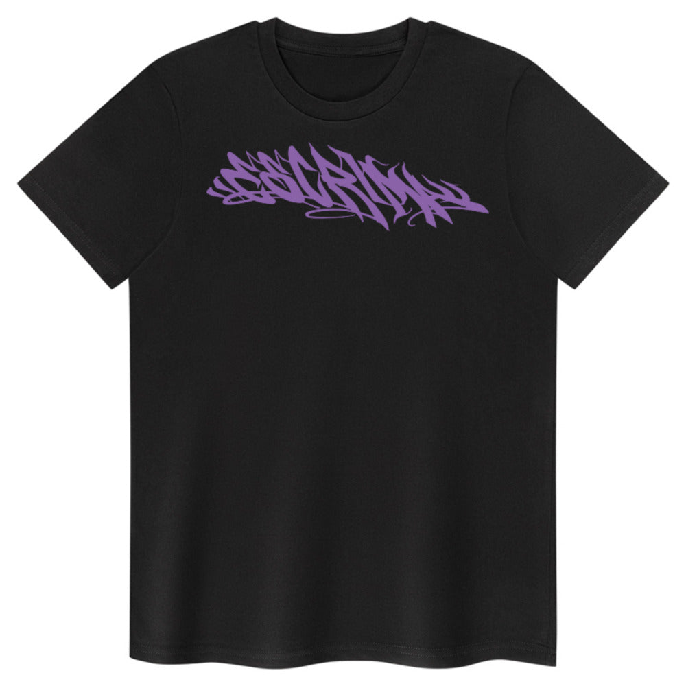 Escrima Tag with Star 'Purple' - Adult T Shirt