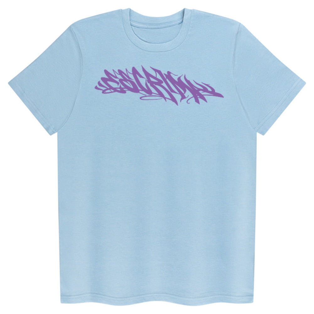 Escrima Tag with Star 'Purple' - Adult T Shirt