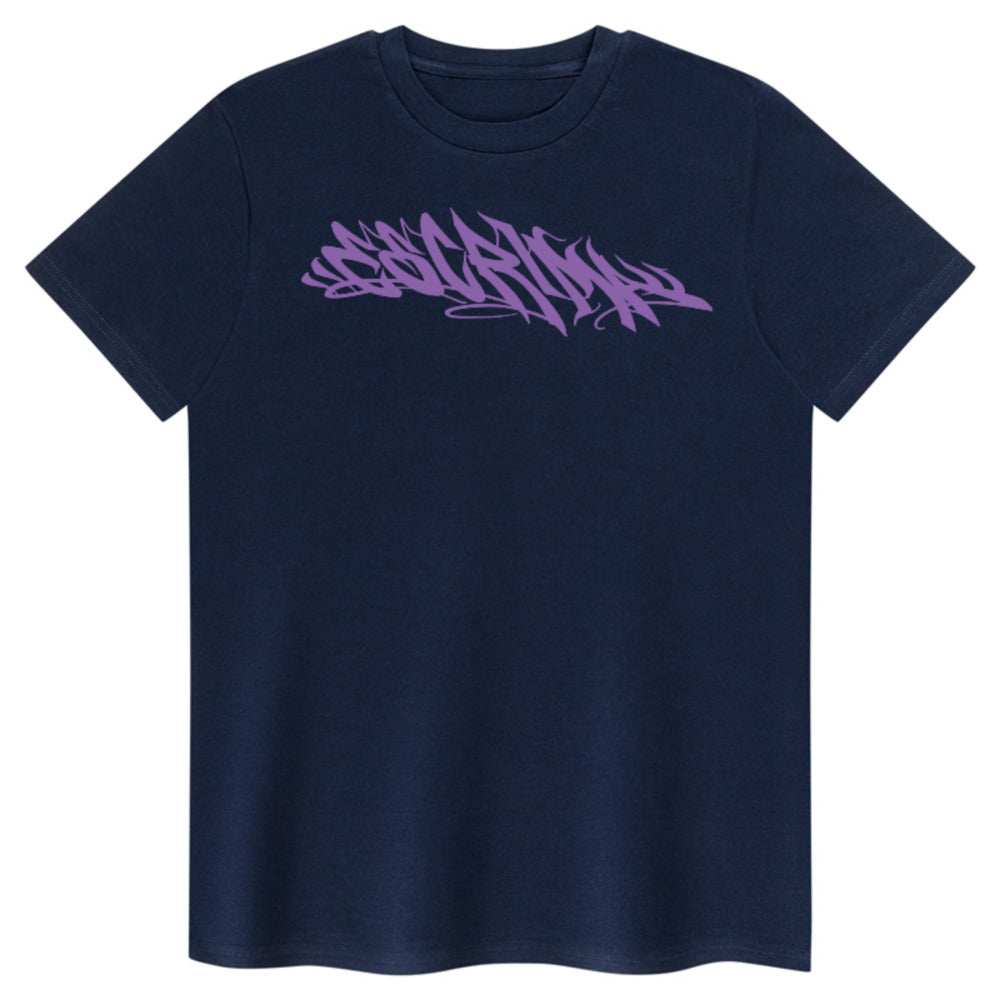 Escrima Tag with Star 'Purple' - Adult T Shirt