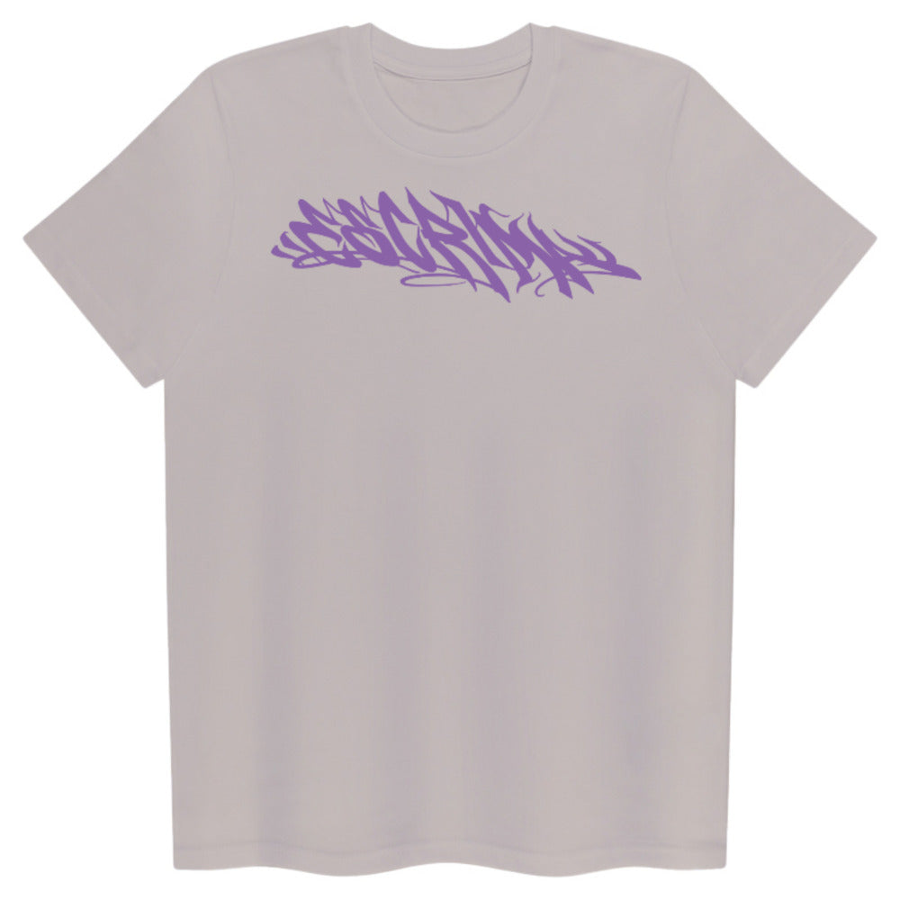 Escrima Tag with Star 'Purple' - Adult T Shirt