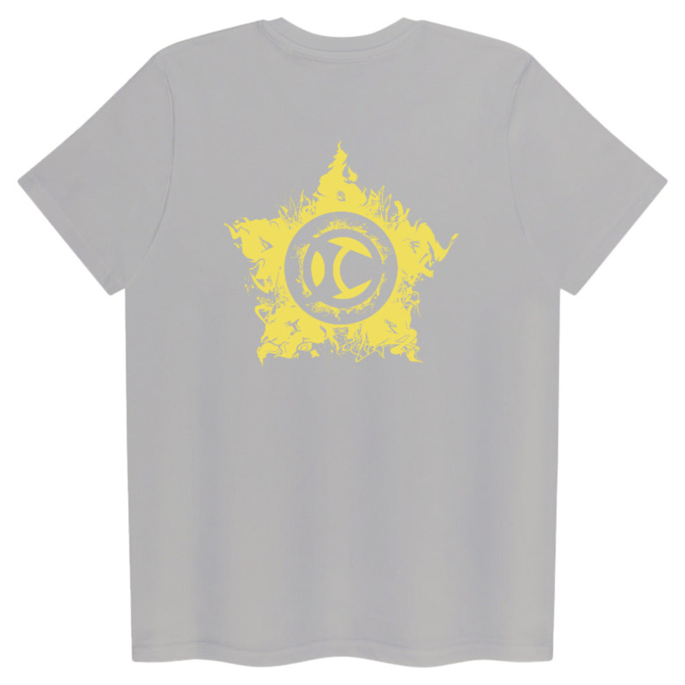 Escrima Tag with Star 'Yellow' - Adult T Shirt