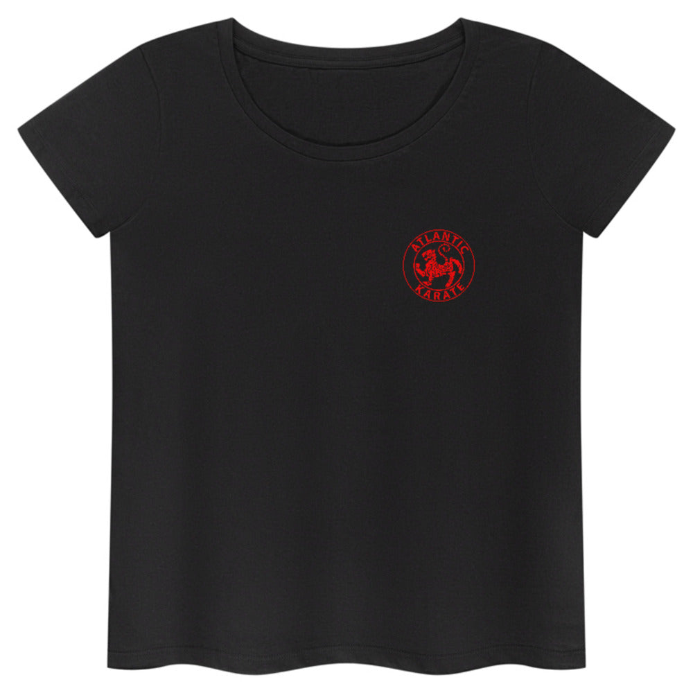 Atlantic Karate - Women's Cut T Shirt: Red Logo