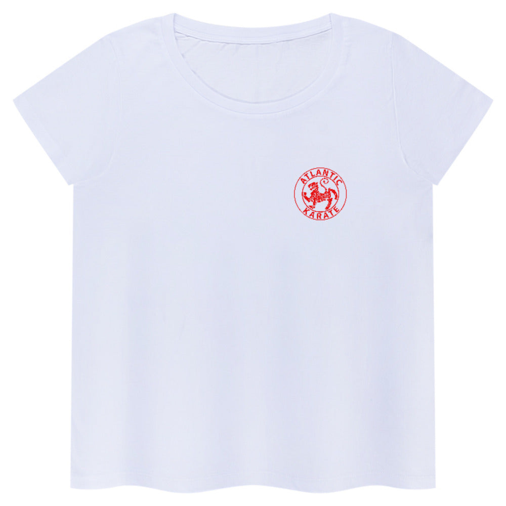 Atlantic Karate - Women's Cut T Shirt: Red Logo