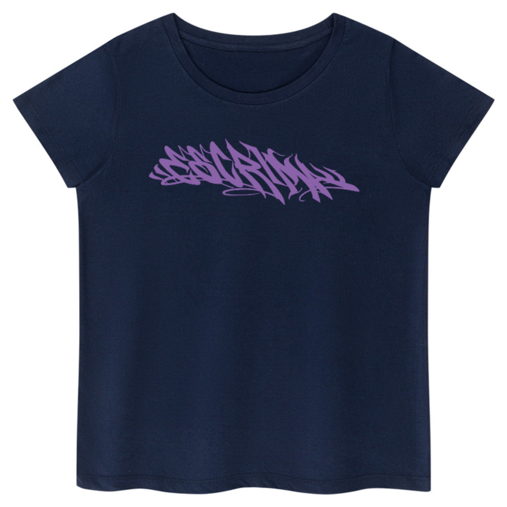 Escrima Tag with Star 'Purple' - Women's T Shirt