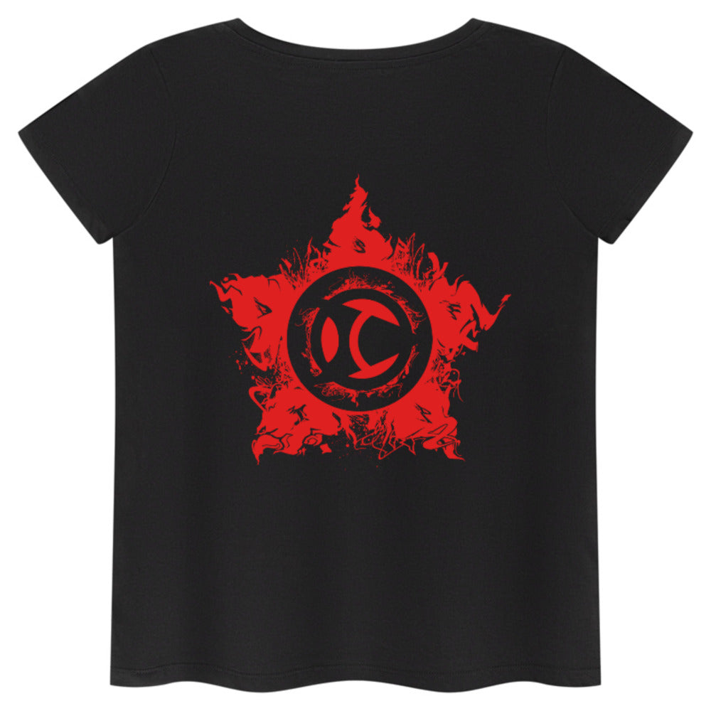 Escrima Tag with Star 'Red' - Women's T Shirt