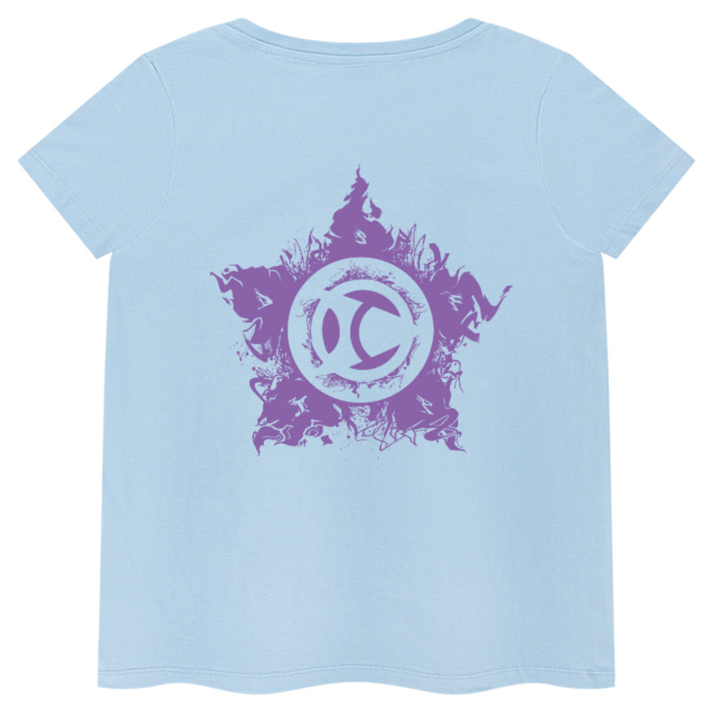 Escrima Tag with Star 'Purple' - Women's T Shirt