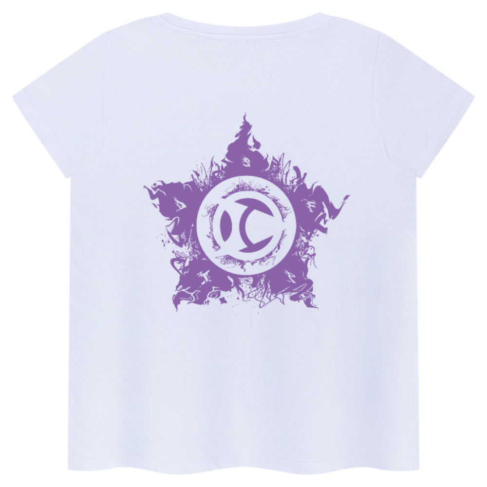 Escrima Tag with Star 'Purple' - Women's T Shirt