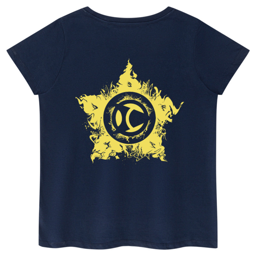 Escrima Tag with Star 'Yellow' - Women's T Shirt